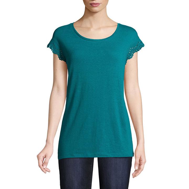 St. John's Bay Jersey Tank Top