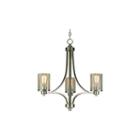 Iris 3-light Silver Chandelier
