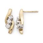 Sirena S Ct. T.w. Diamond 14k Yellow Gold Earrings