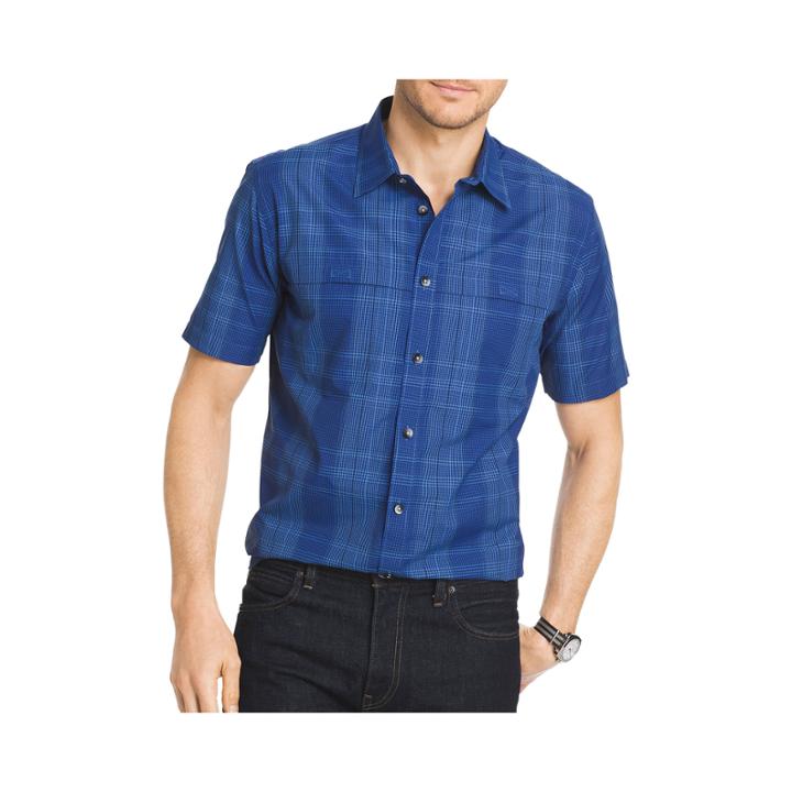 Van Heusen Short-sleeve Traveler Utility Shirt