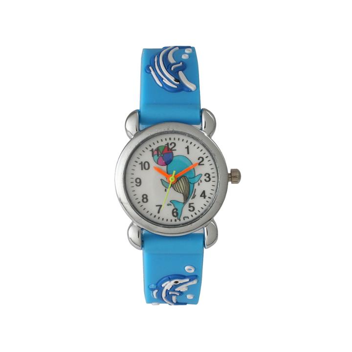 Olivia Pratt Dolphin Unisex Blue Strap Watch-8083
