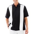 The Havanera Co. Short-sleeve Panel Insert Shirt
