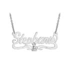 Disney Personalized Cinderella 18x39mm Name Necklace