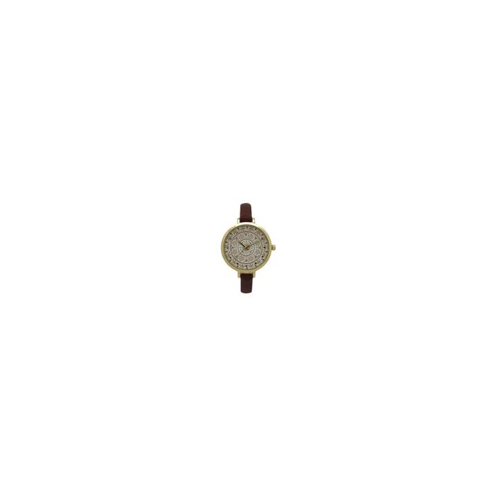Olivia Pratt Womens Red Strap Watch-16849red