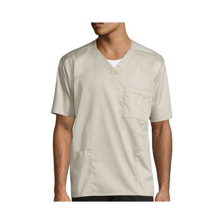 Wonderwink Men's Short-sleeve V-neck Top