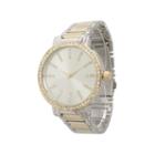 Olivia Pratt Womens Two Tone Bangle Watch-15267twotone