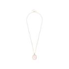 Decree Womens Pink Pendant Necklace