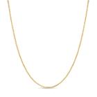 Made In Italy 18k Gold Over Silver Solid Anchor 20 Inch Chain Necklace