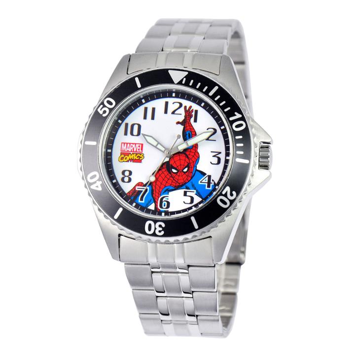 Disney Honor Mens Spiderman Stainless Steel Watch