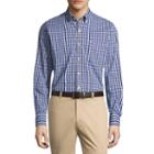 Dockers Long Sleeve Gingham Button-front Shirt