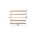 Hives & Honey Wall Mounted White Jewelry Accessory Frame