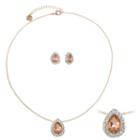 Monet Jewelry Womens 2-pack Orange Jewelry Set