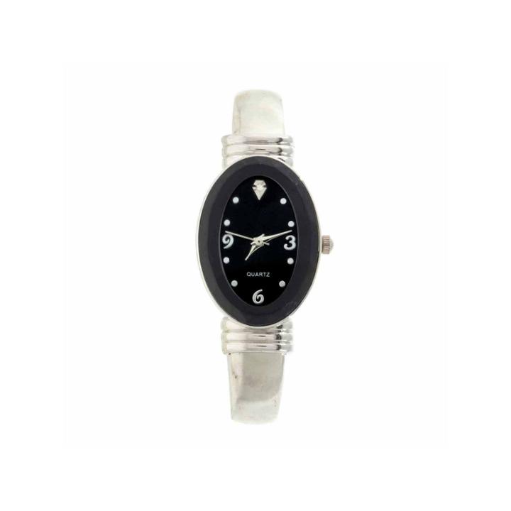 Womens Gold Tone Bangle Watch-gen571