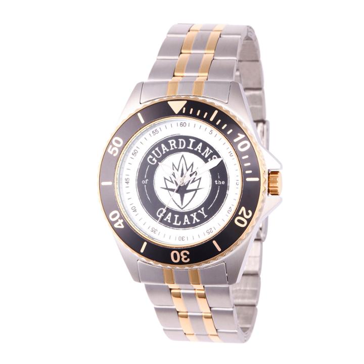 Guardian Of The Galaxy Marvel Mens Two Tone Strap Watch-wma000121