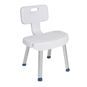 Drive Medical Bathroom Safety Shower Chair With Folding Back