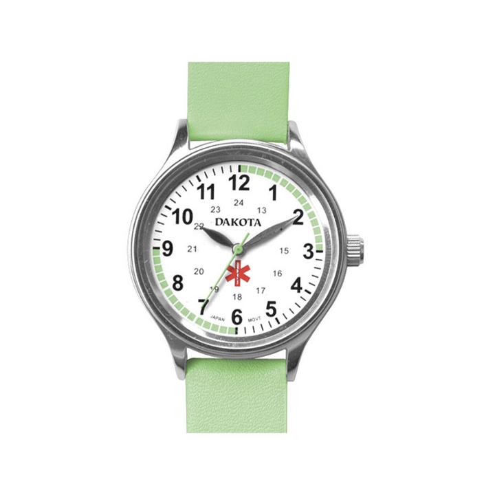 Dakota Women's Fun Color Nurse Watch, Light Green