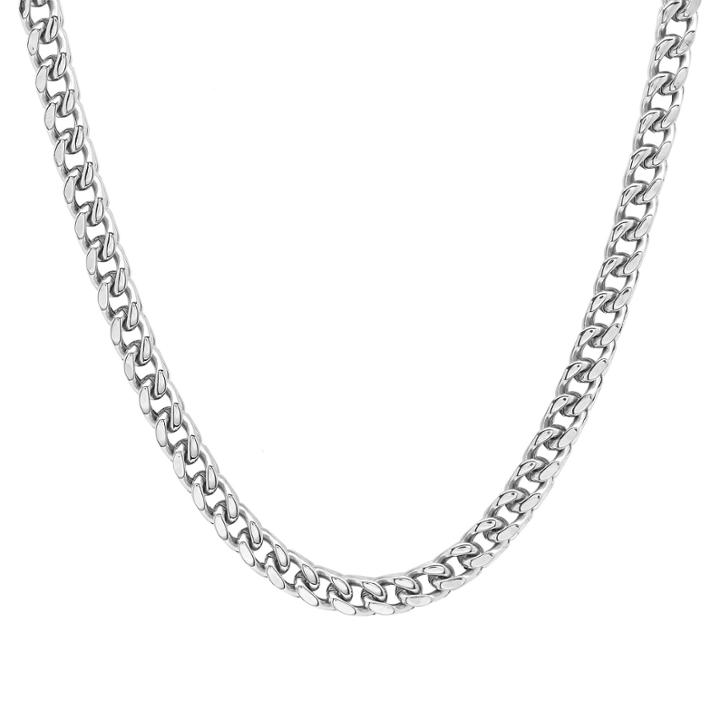 Steeltime Stainless Steel 24 Inch Chain Necklace