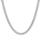 Steeltime Stainless Steel 24 Inch Chain Necklace