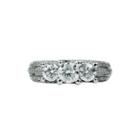 Limited Quantities 1 3/4 Ct. T.w. Diamond 14k White Gold 3-stone Ring