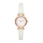 Womens White Strap Watch-fmdcp001d