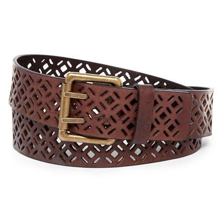 Perforated Leather Belt
