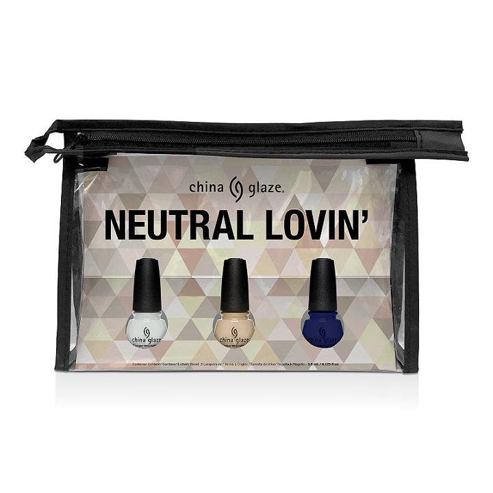 China Glaze Neutral Lovin Micro Mini Kit 3-pc. Nail Polish