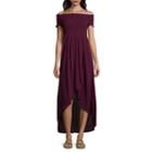 Arizona Short Sleeve Maxi Dress-juniors