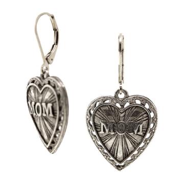1928 Mother's Day Items Brass Drop Earrings