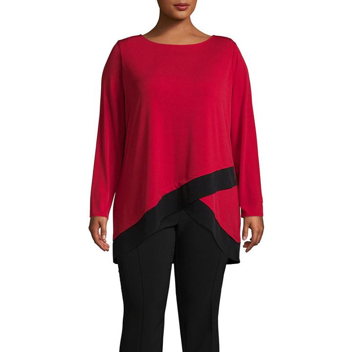 Liz Claiborne 3/4 Tiered Tunic- Talls