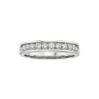 1/2 Ct. T.w. Certified Diamonds 18k White Gold Band Ring