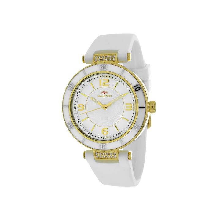 Seapro Seductive Womens White Ceramic Strap Watch