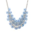 Decree Womens Clear Statement Necklace