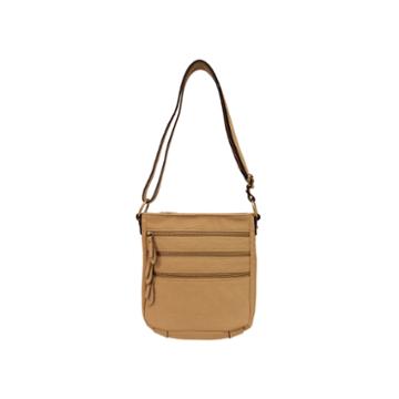 Bueno Veg Swagger Multi-zip Crossbody Bag