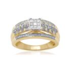 1/2 Ct. T.w. Diamond 10k Two-tone Engagement Ring