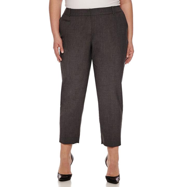 Worthington Modern Fit Ankle Pants-plus