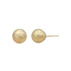 14k Gold 9mm Ball Stud Earrings