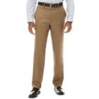 Collection By Michael Strhan Textured Twill Flat-front Pants - Classic