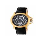 Heritor Mens Black Strap Watch-herhr4004