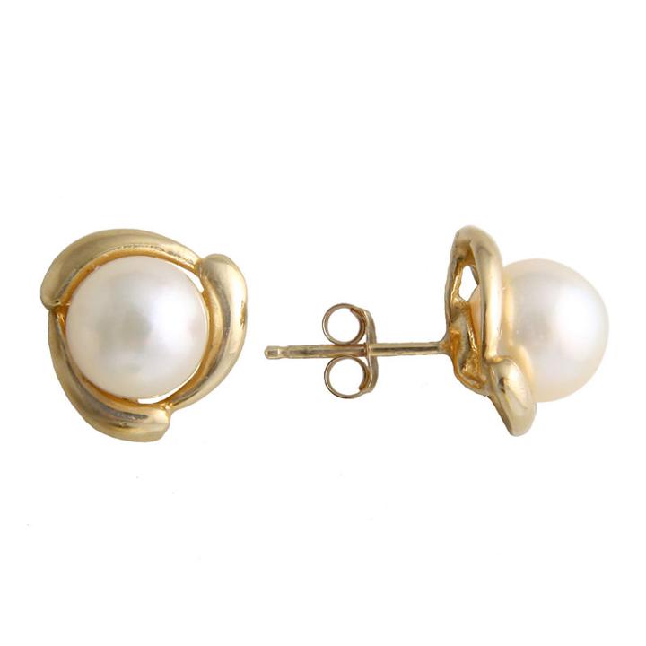 Pearl 12mm Stud Earrings