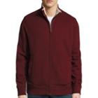 St. John's Bay Long-sleeve Sherpa-lined Mockneckjacket