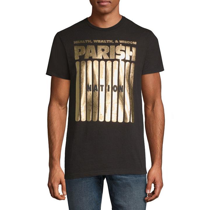 Parish Nation Short Sleeve Geo Linear Graphic T-shirt