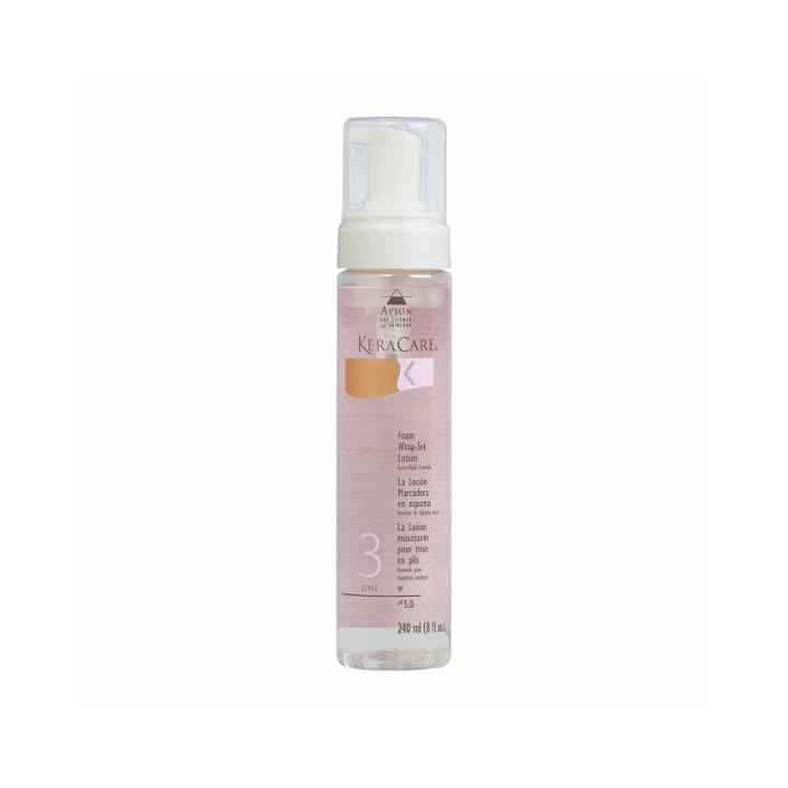 Keracare Foam Wrap-set Lotion Extra-hold - 8 Oz.