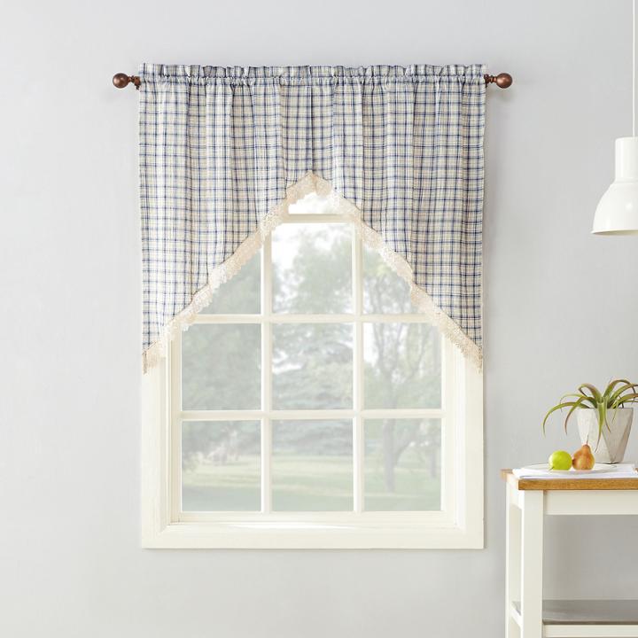 Sun Zero Maisie Rod-pocket Tailored Valance