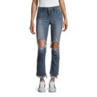 People Need Kindness Straight Fit Straight Leg Jeans-juniors