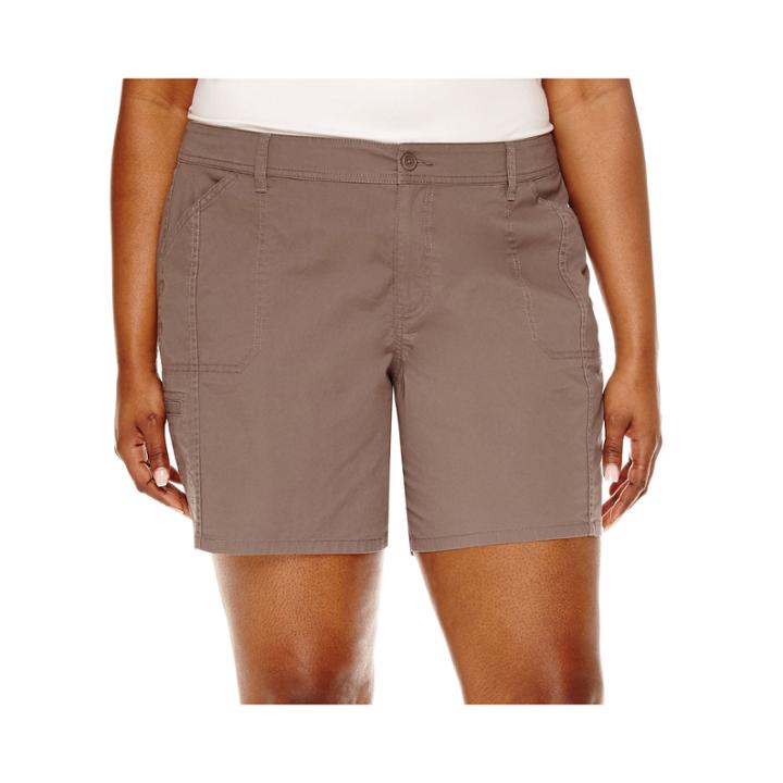 St. John's Bay Twill Cargo Shorts-plus (7)