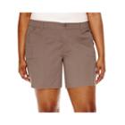 St. John's Bay Twill Cargo Shorts-plus (7)