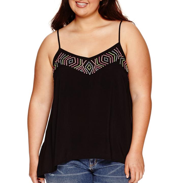 Arizona Woven Cami - Juniors Plus