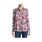 Liz Claiborne Long-sleeve Front-pocket Oxford Shirt