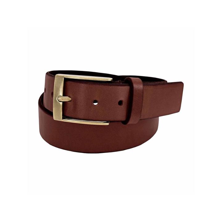 Florsheim 38 Mm Full Grain Leather Casual Solid Belt