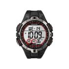 Marathon By Timex Mens Black Resin Strap Digital Watch T5k423m6